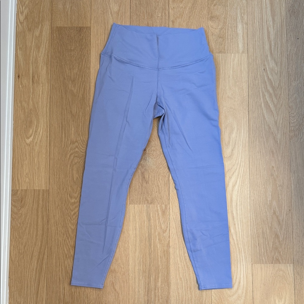 Alo Yoga 7/8 High Waist Airbrush Leggings lilac blue